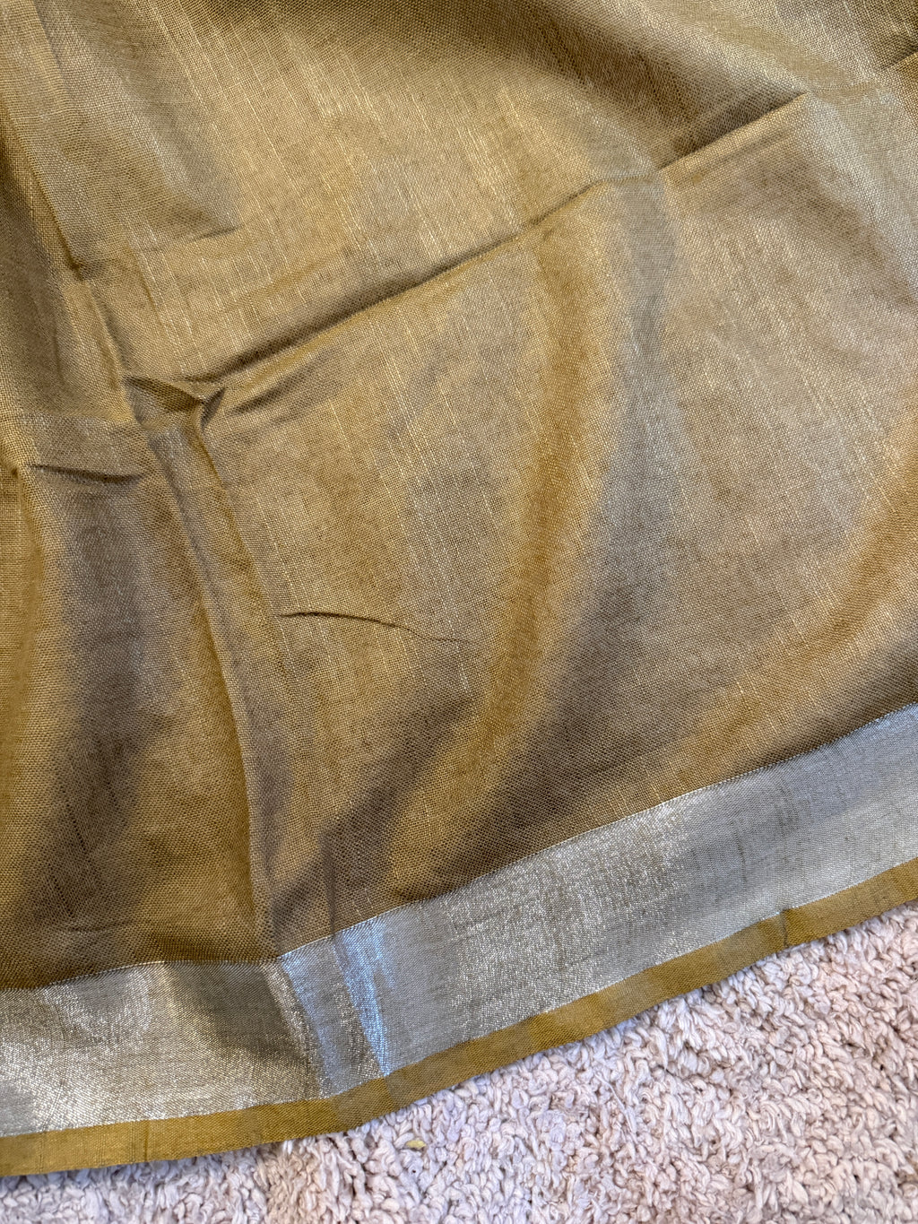 Rangrez Linen Saree | Traditional Indian Linen Saree