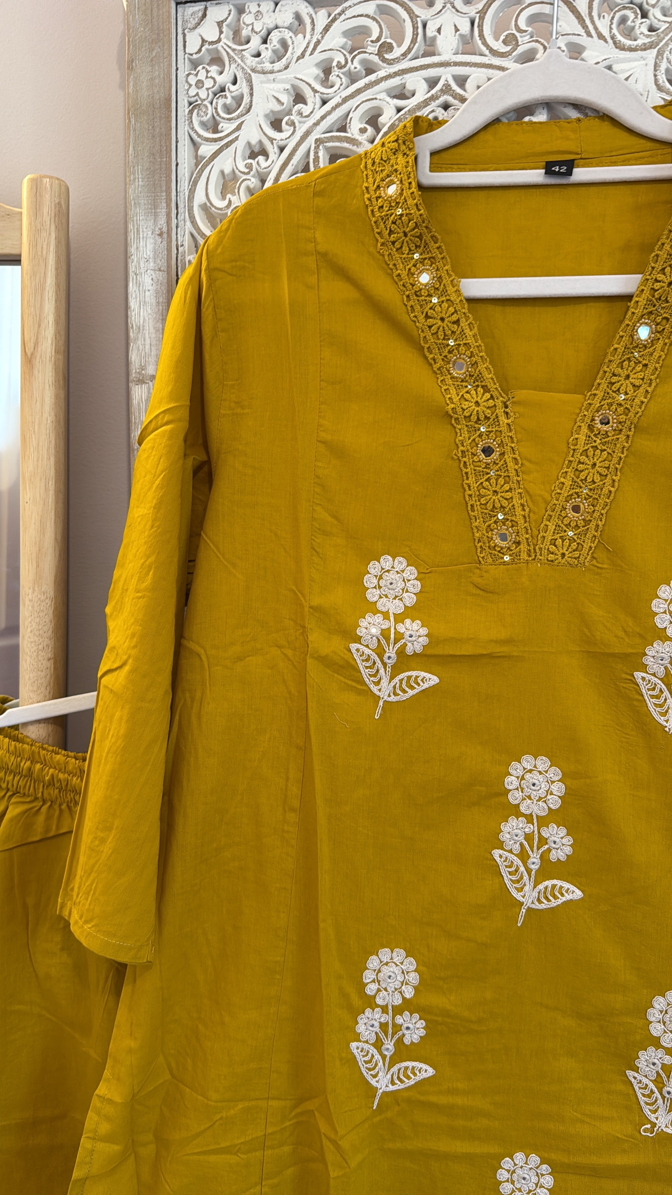 Vasanti Cotton A-Line Suit Set