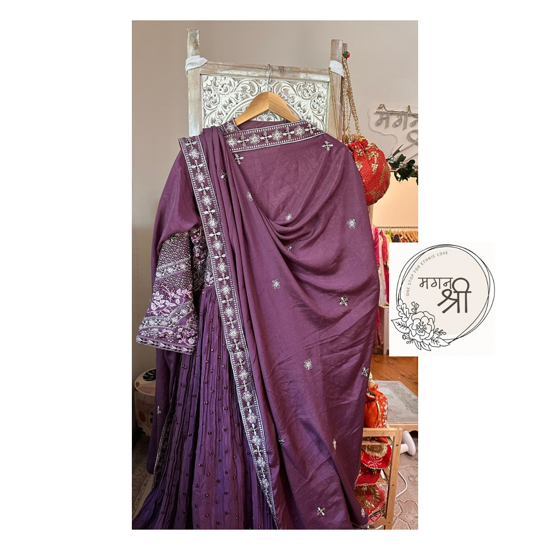 Shahi Bahar — Heavy Embroidered Anarkali Suit Set