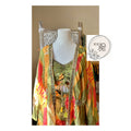 Printed Indo-Western Plazzo Set with Sleeved Cape Jacket