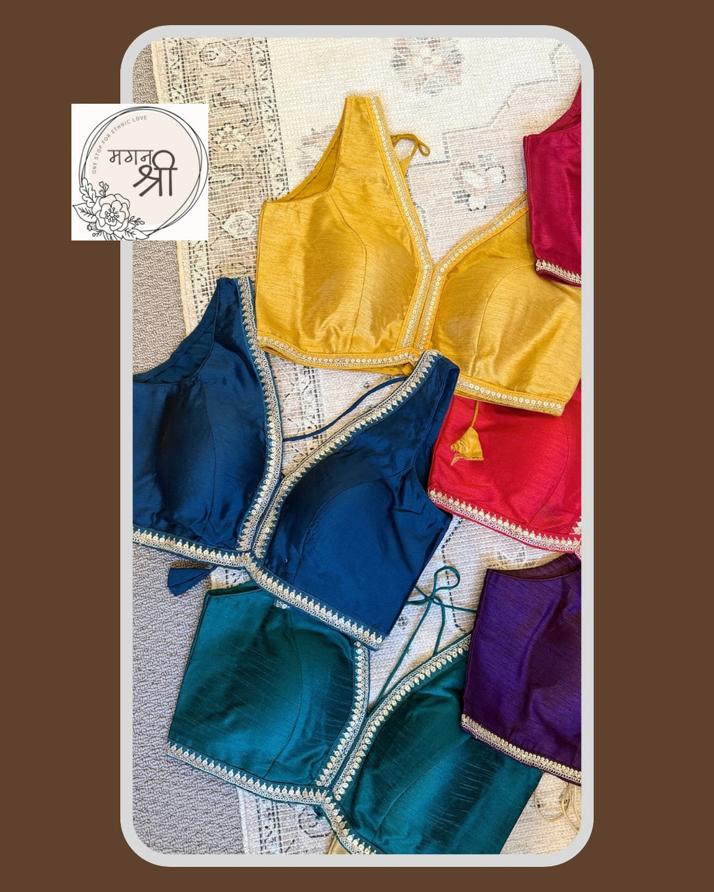 Zari Charm Blouse