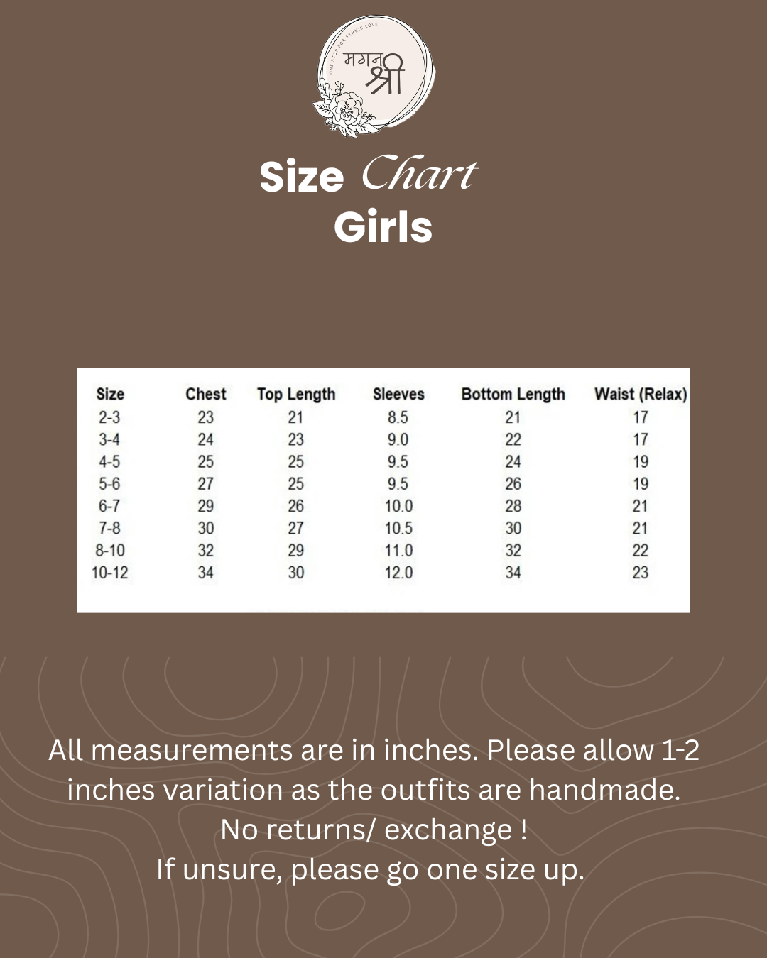 Rang Bahar — Girls Cotton Jacket cut Top Skirt Set