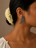Parrot Brass Ear Studs | Lightweight Fusion Earrings