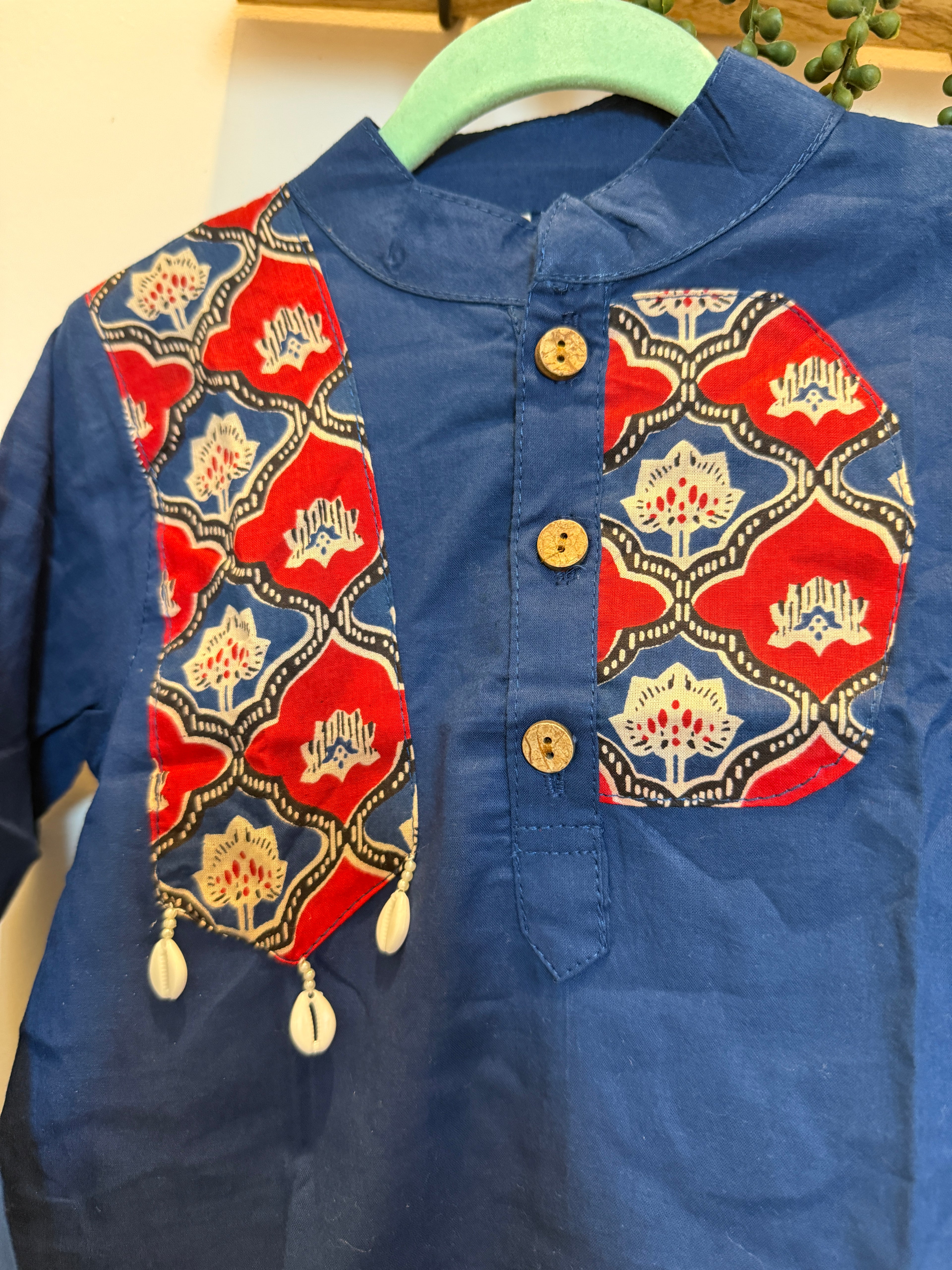 Nawab Junior — Boys Cotton Kurta Pyjama Set