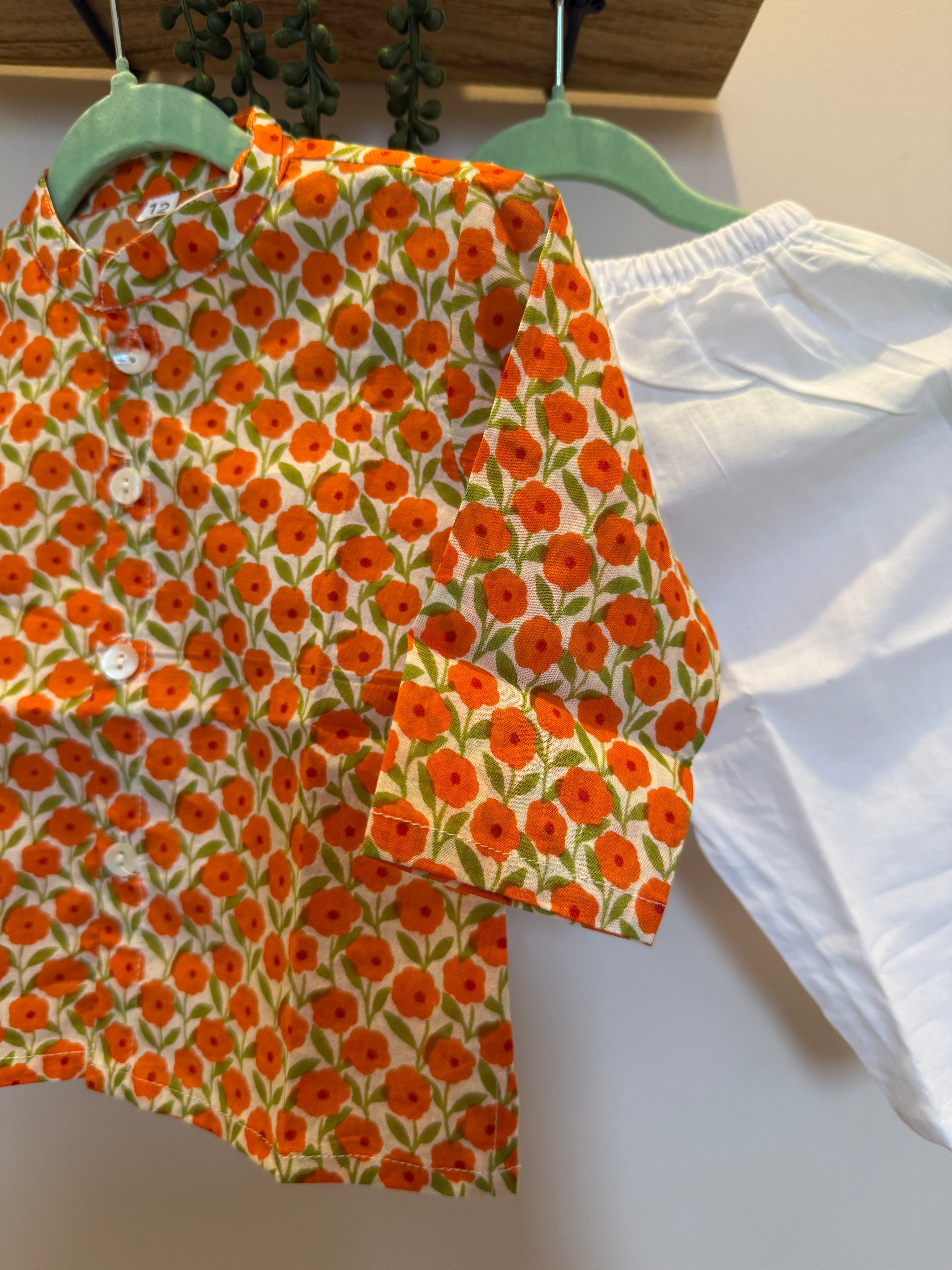 Kesari Champ — Boys Cotton Kurta Pyjama Set