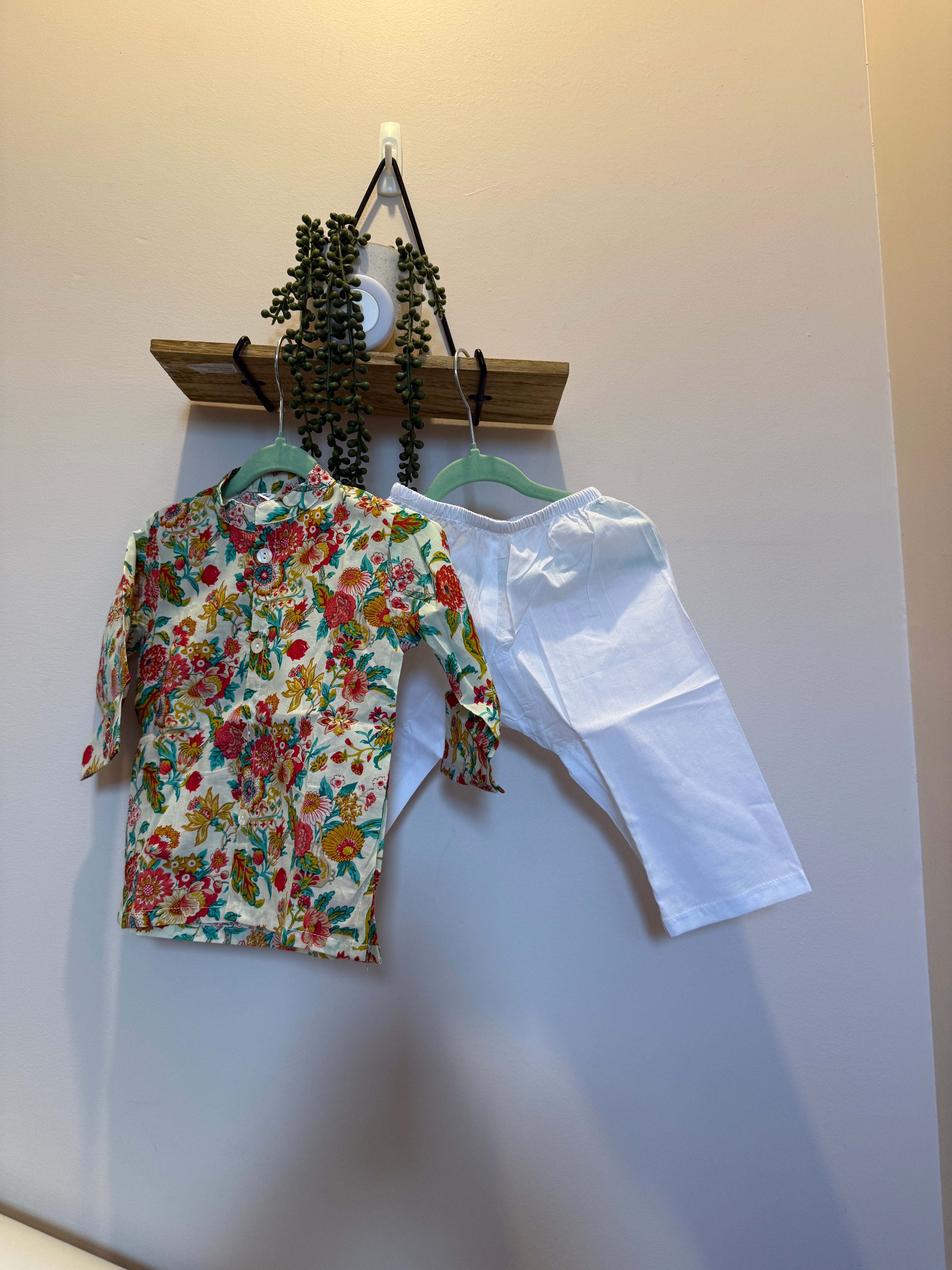 Phool Champ — Boys Cotton Kurta Pyjama Set