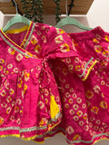Rani Bandhani — Infant Girls Angrakha Skirt Set