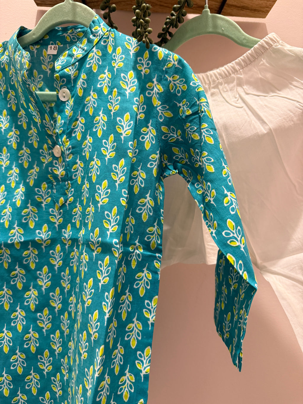 Chota Nawab — Boys Cotton Kurta Pyjama Set