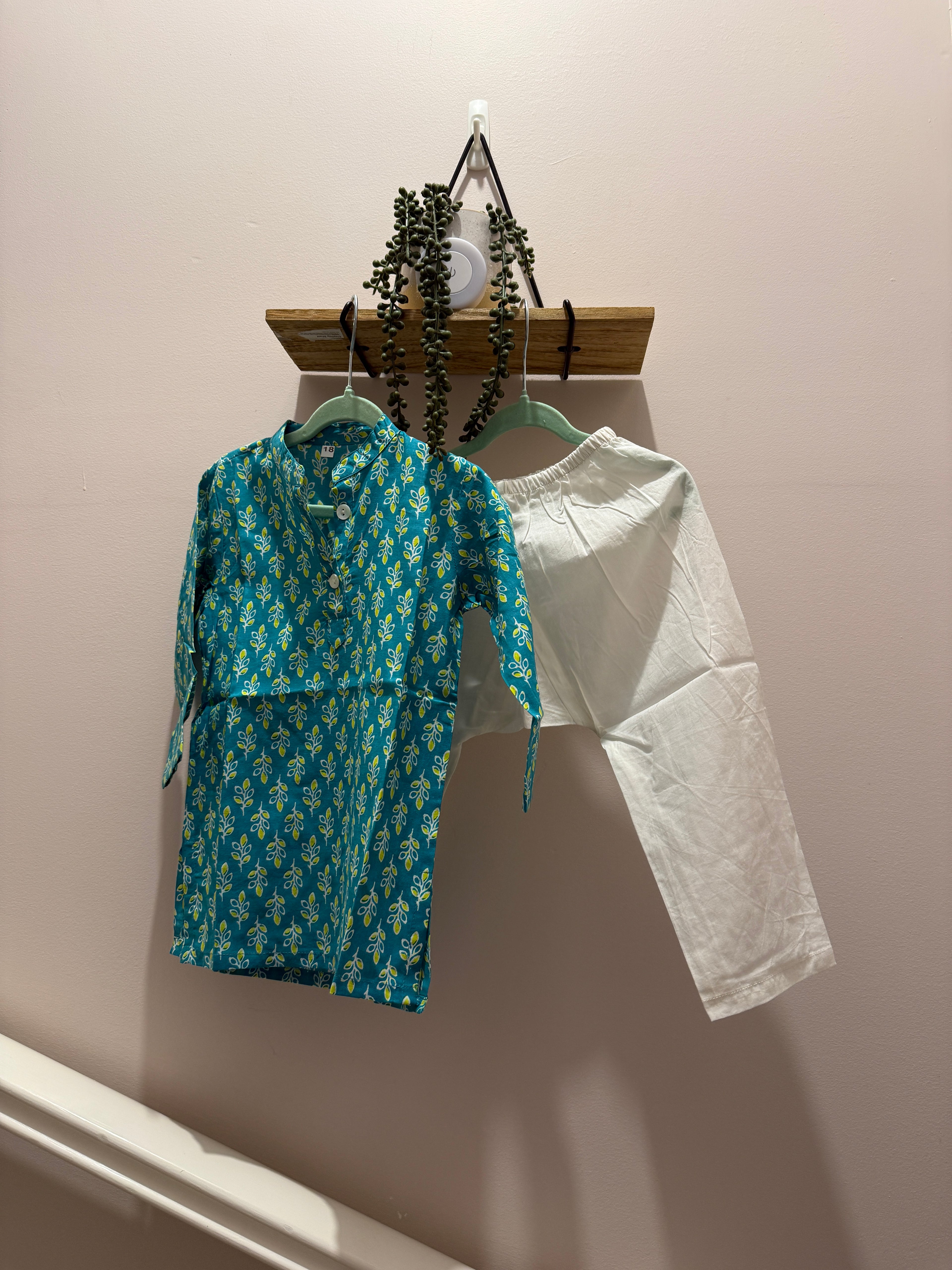 Chota Nawab — Boys Cotton Kurta Pyjama Set