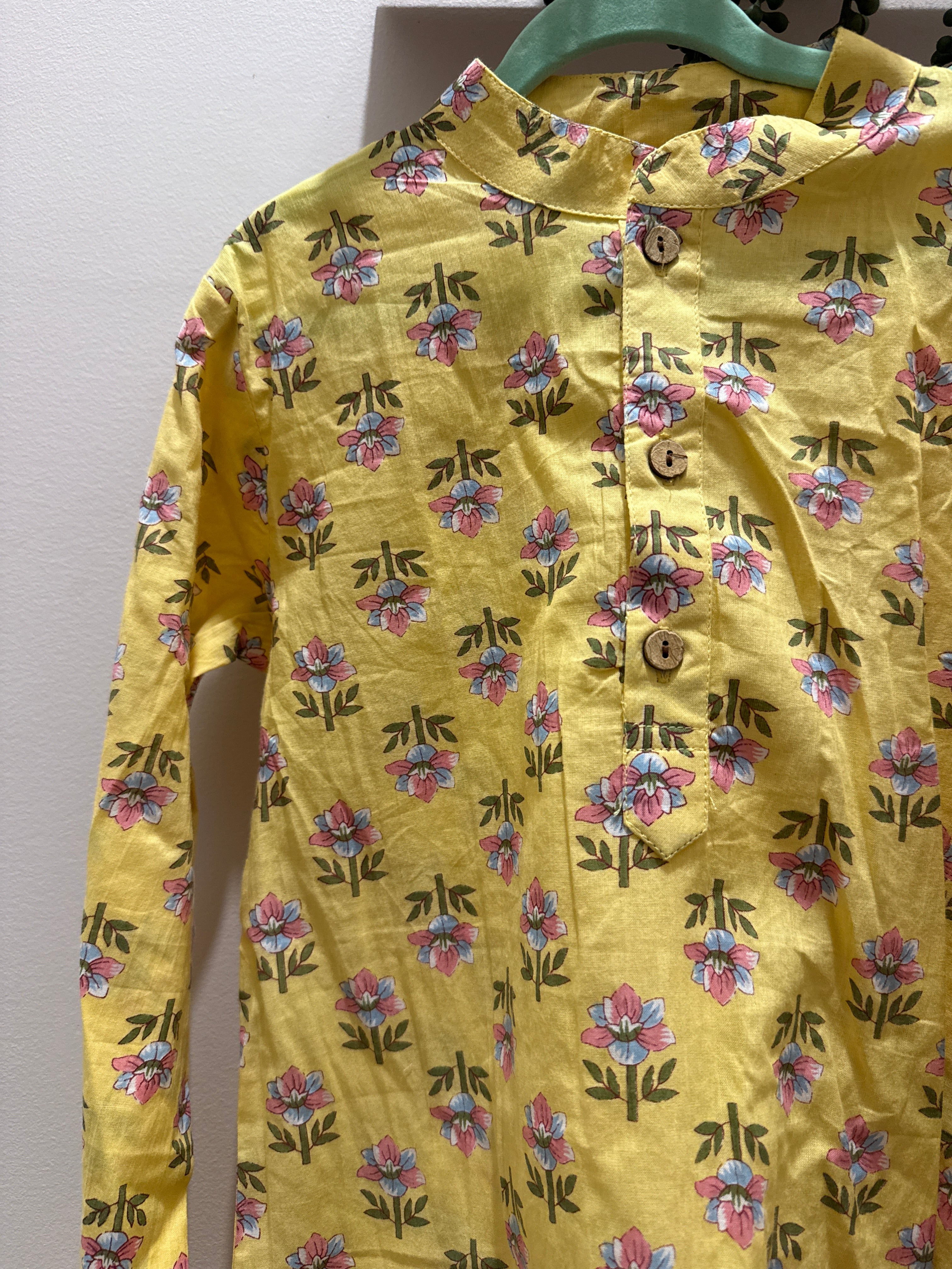 Phool Bahadur — Boys Cotton Kurta Pyjama Set