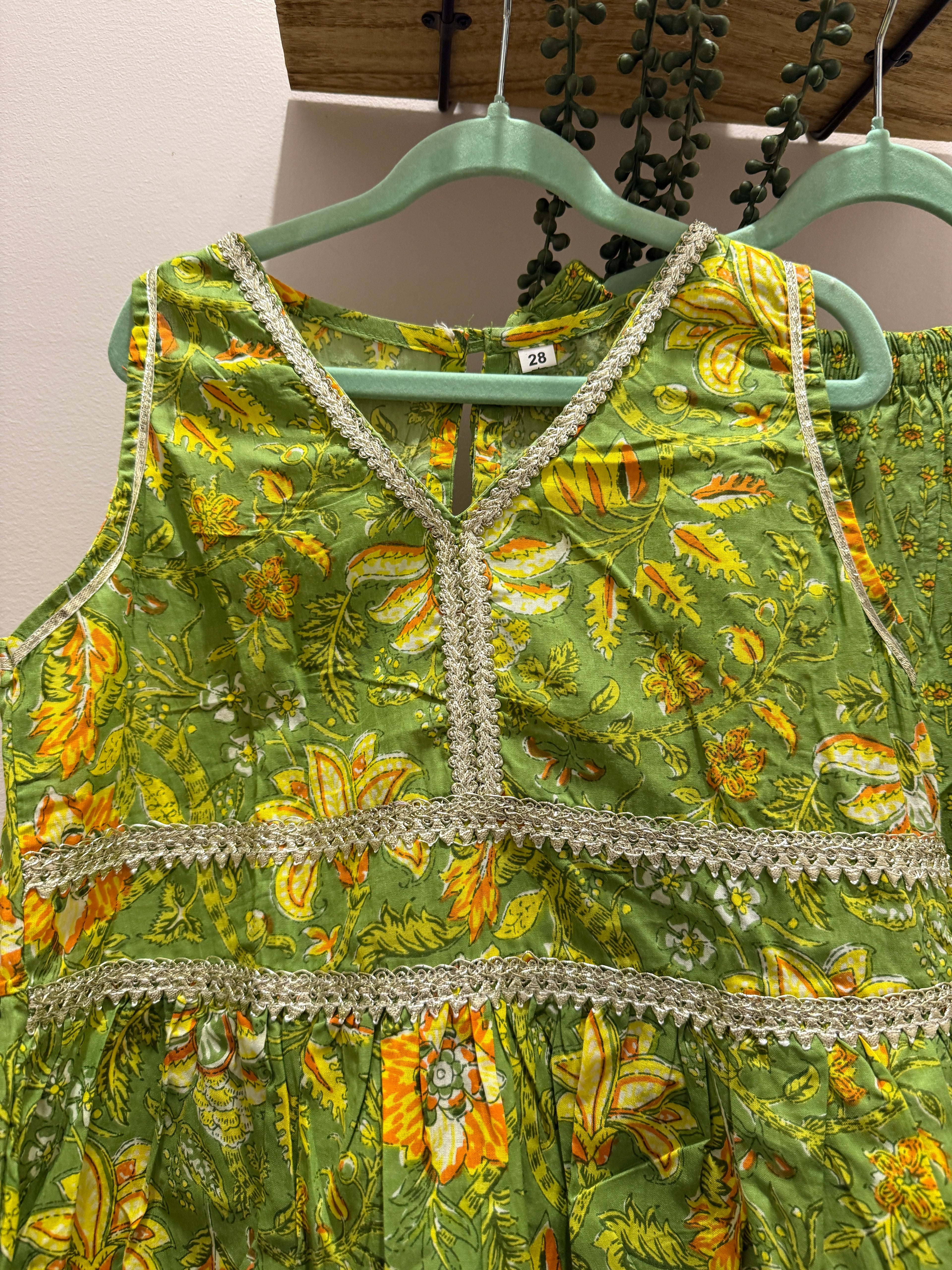 Hari Pari — Girls Cotton Sharara Co-Ord Set