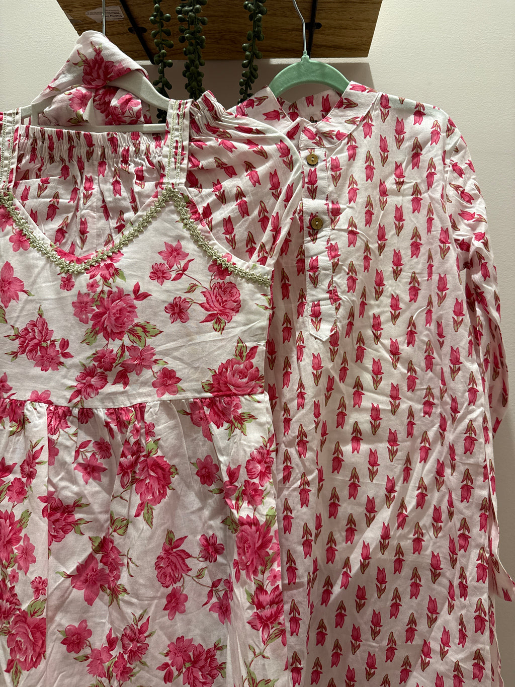 Gulabi Siblings — Matching Cotton Ethnic Set (Sold Separately)