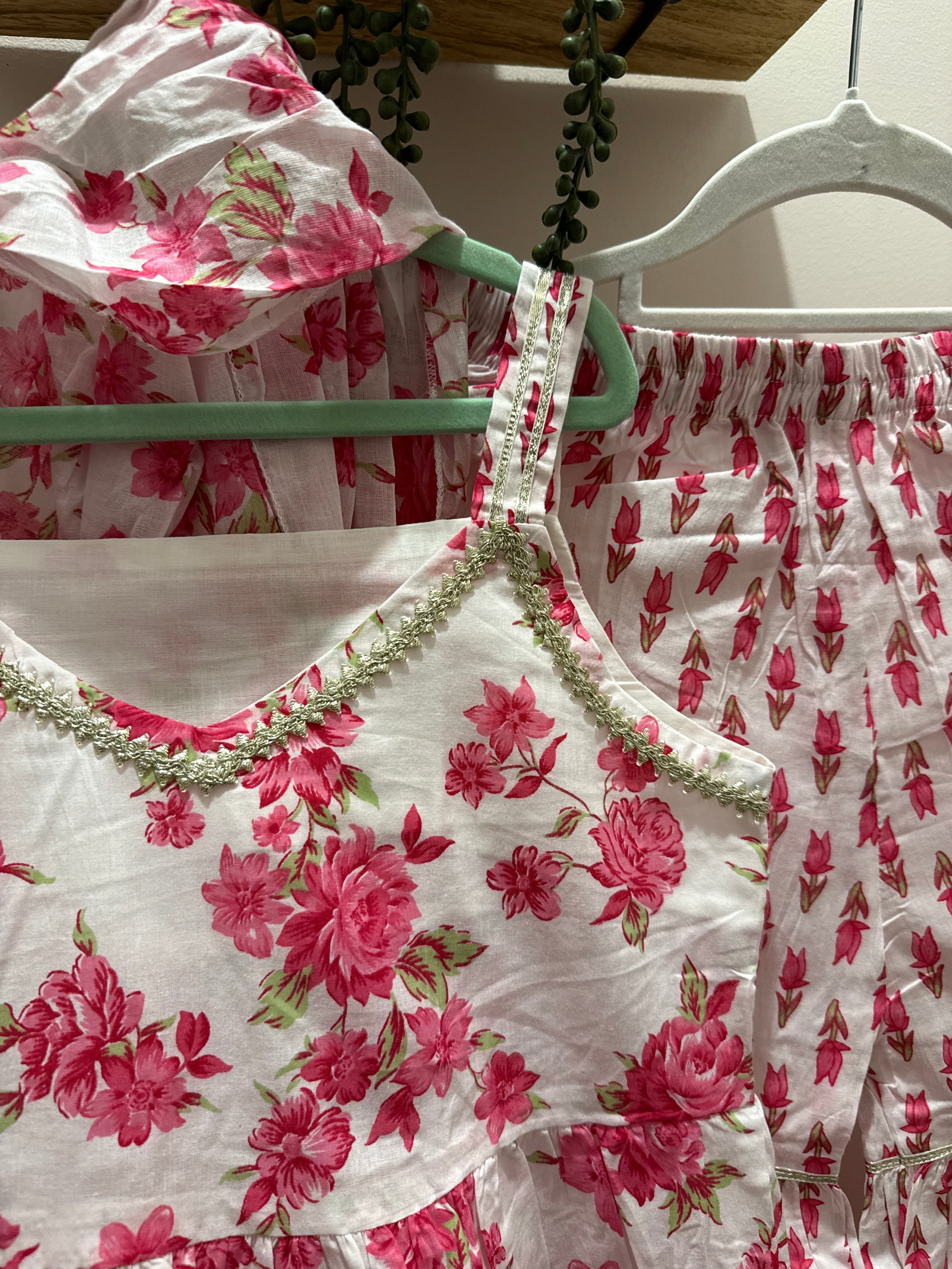 Gulabi Siblings — Matching Cotton Ethnic Set (Sold Separately)