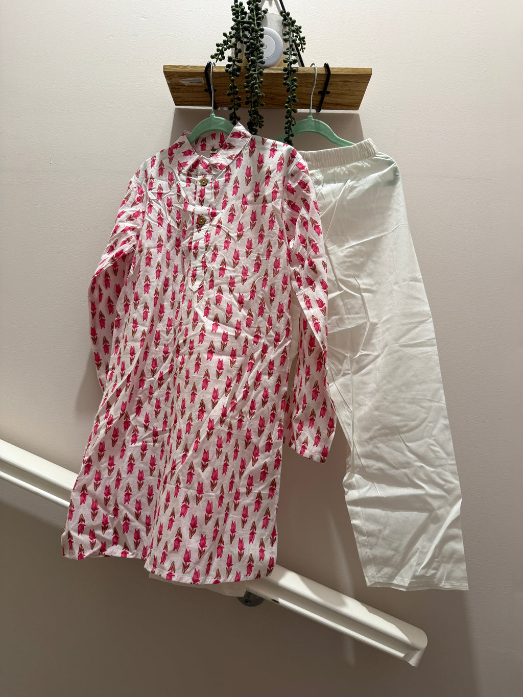 Gulabi Siblings — Matching Cotton Ethnic Set (Sold Separately)