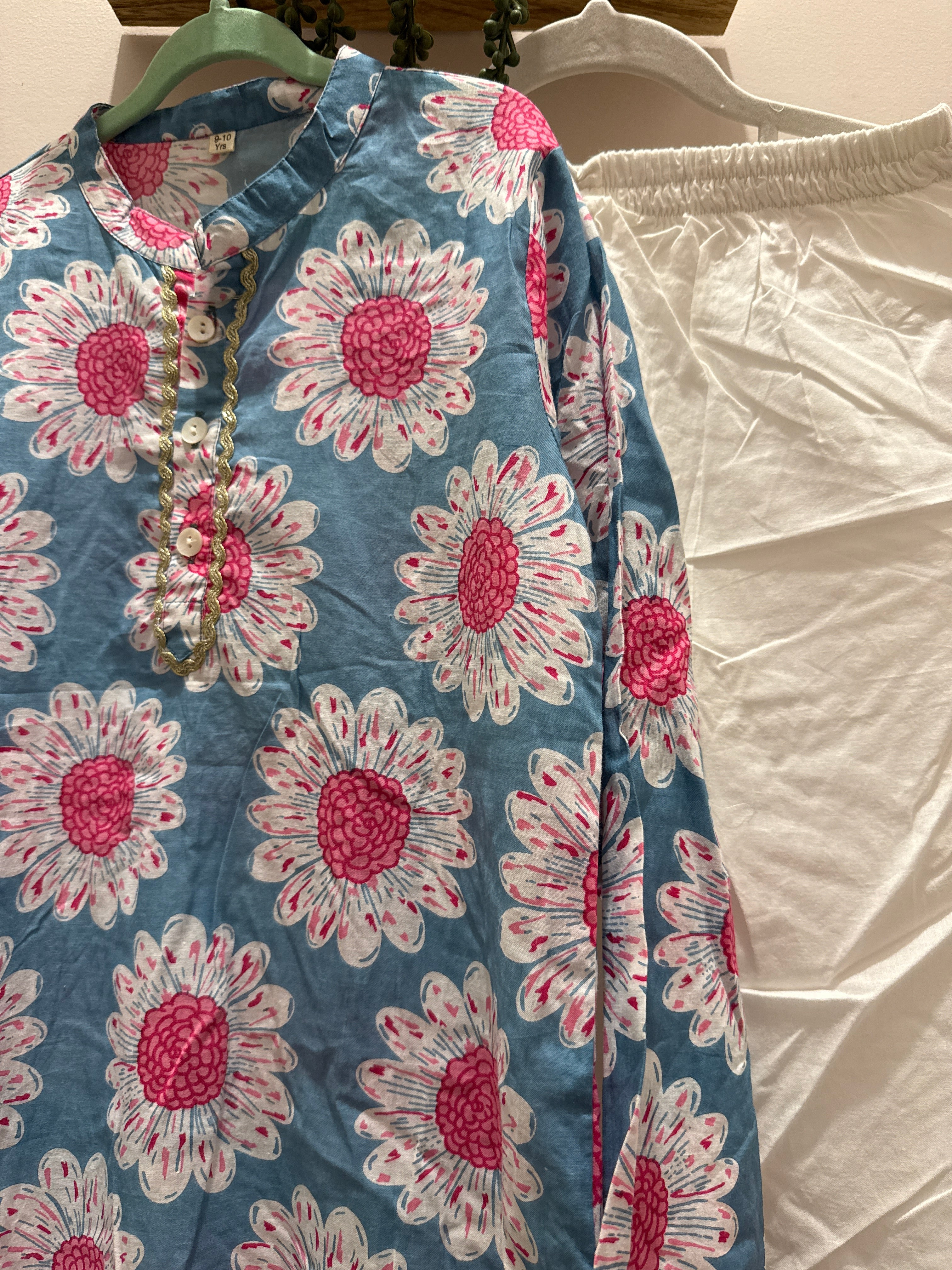 Neela Champ — Boys Cotton Kurta Pyjama Set