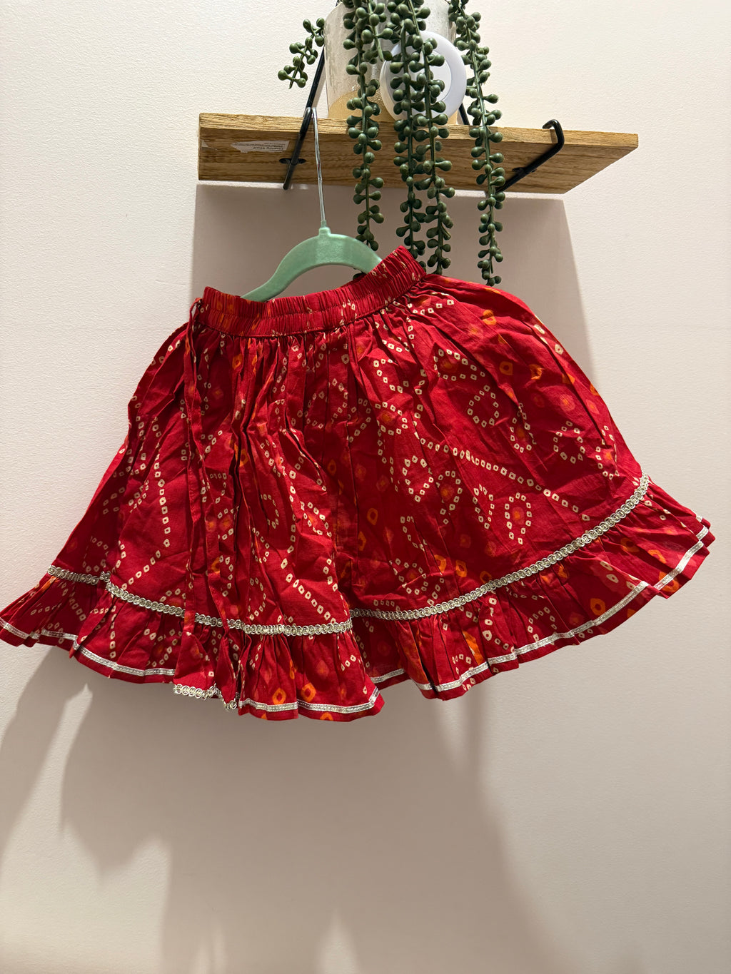 Baby Girls Bandhani Lehenga Set