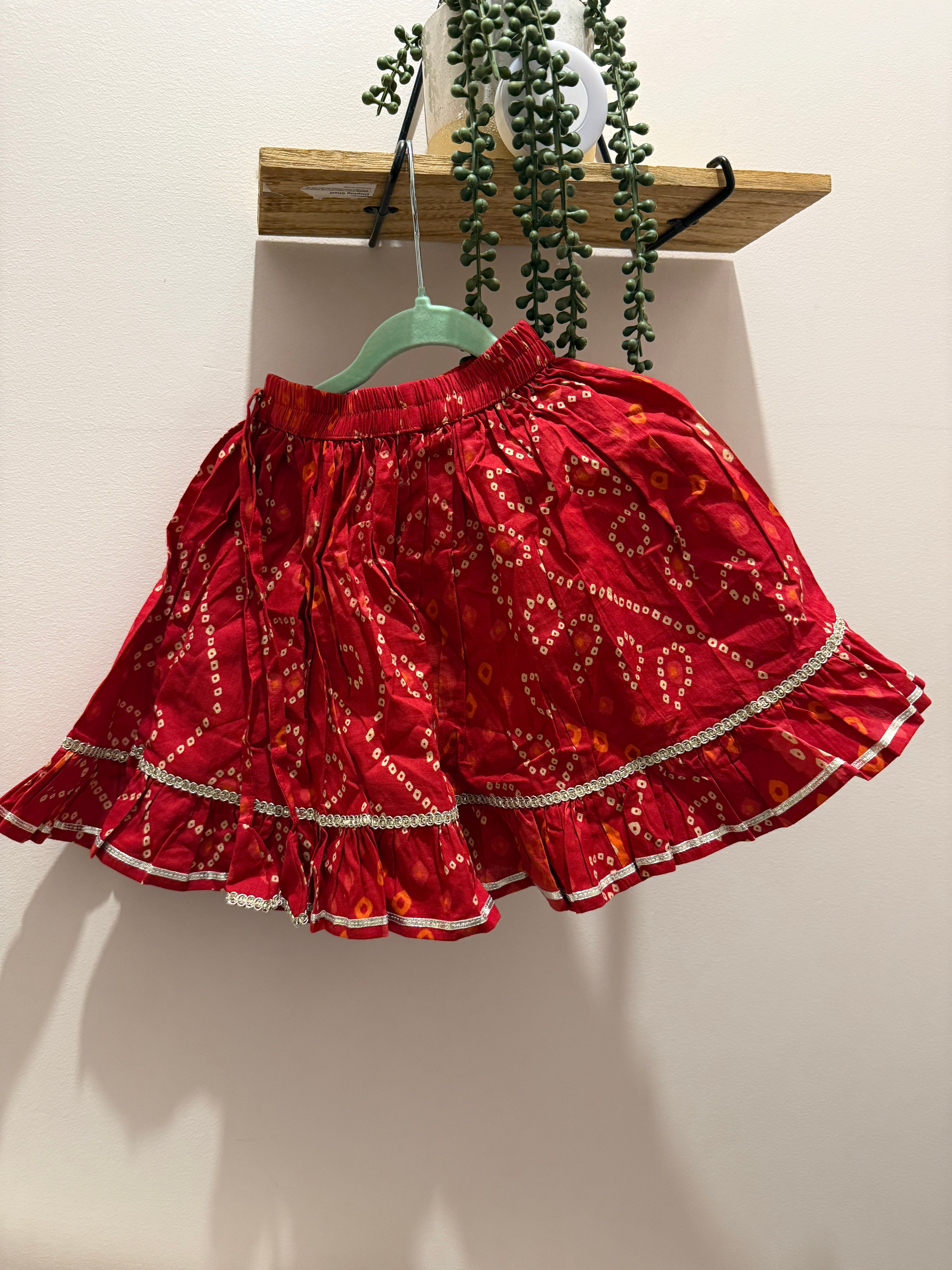 Baby Girls Bandhani Lehenga Set