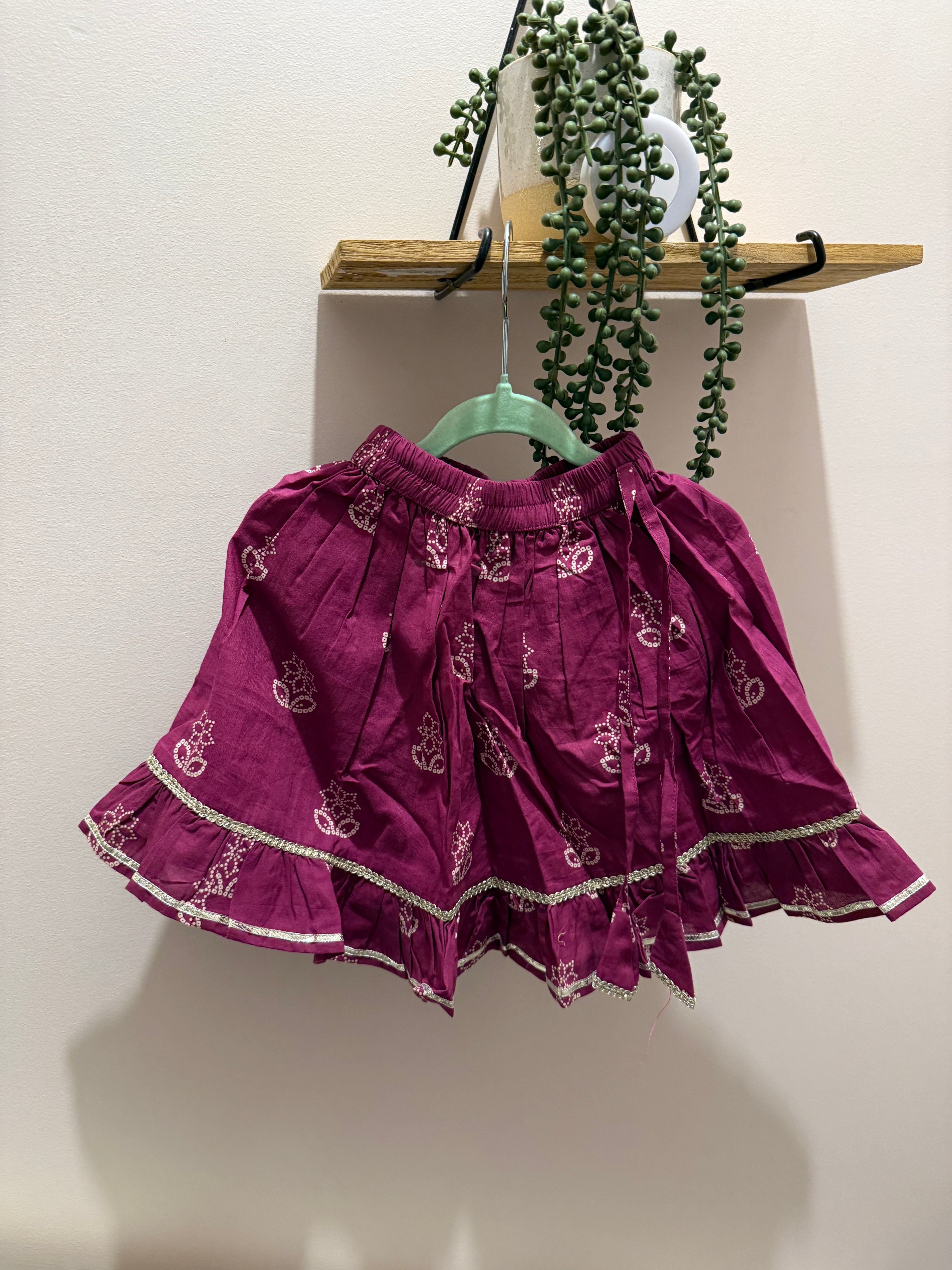 Baby Girls Bandhani Lehenga Set