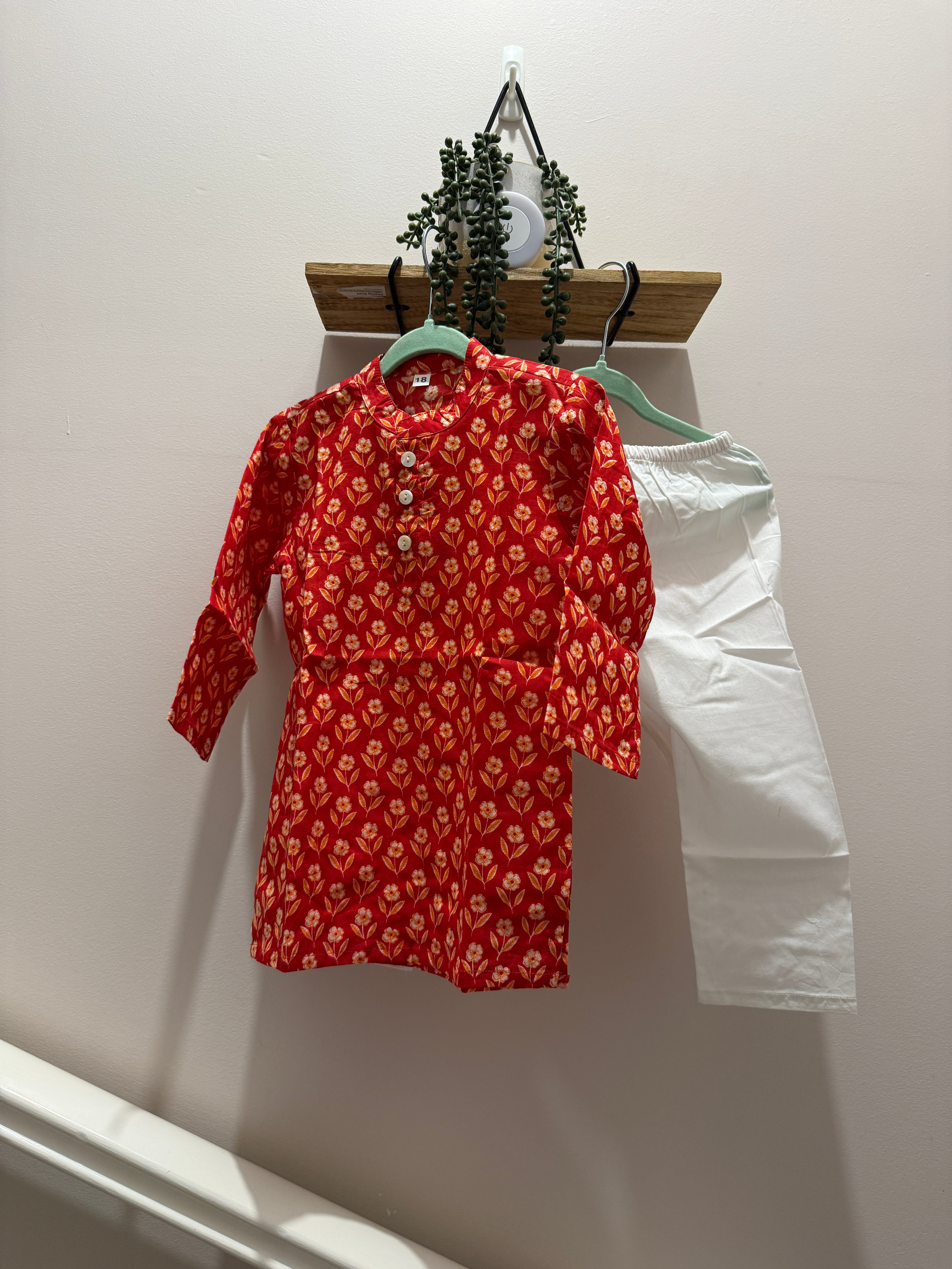 Gulaal - Toddler Boys Cotton Kurta Pyjama Set