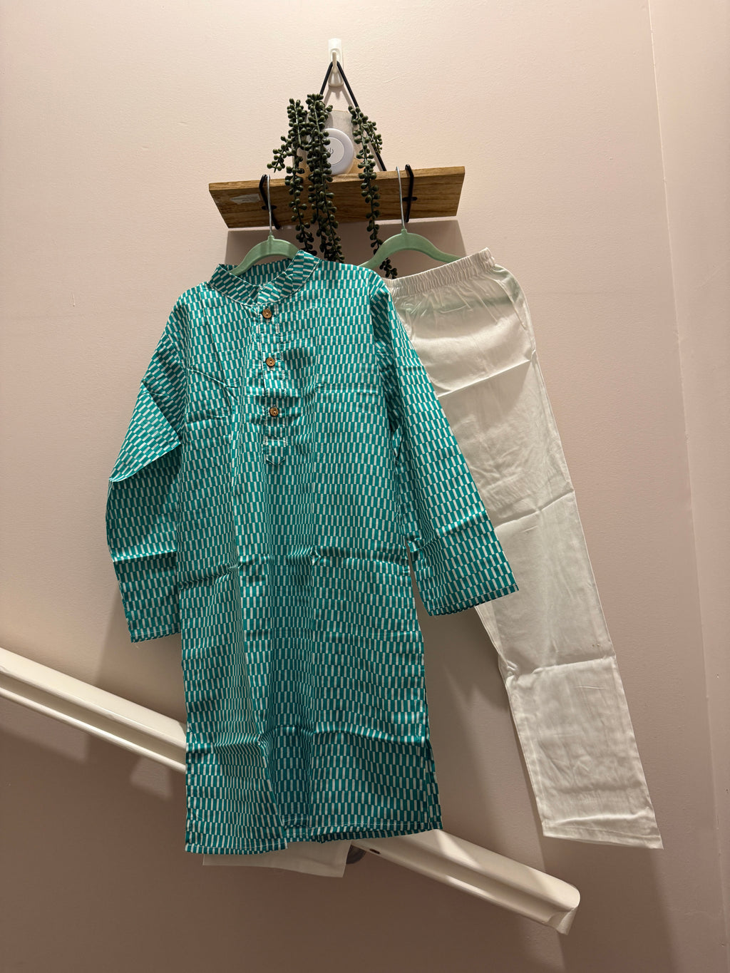 Neela Shaan — Boys Cotton Kurta Pyjama Set