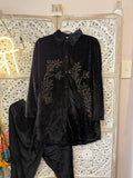 Autumn Bloom Velvet Set