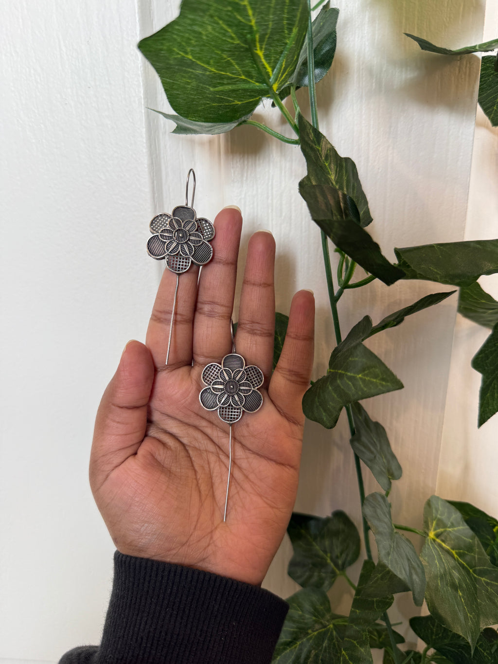 Floral Bugadi Ear Cuff