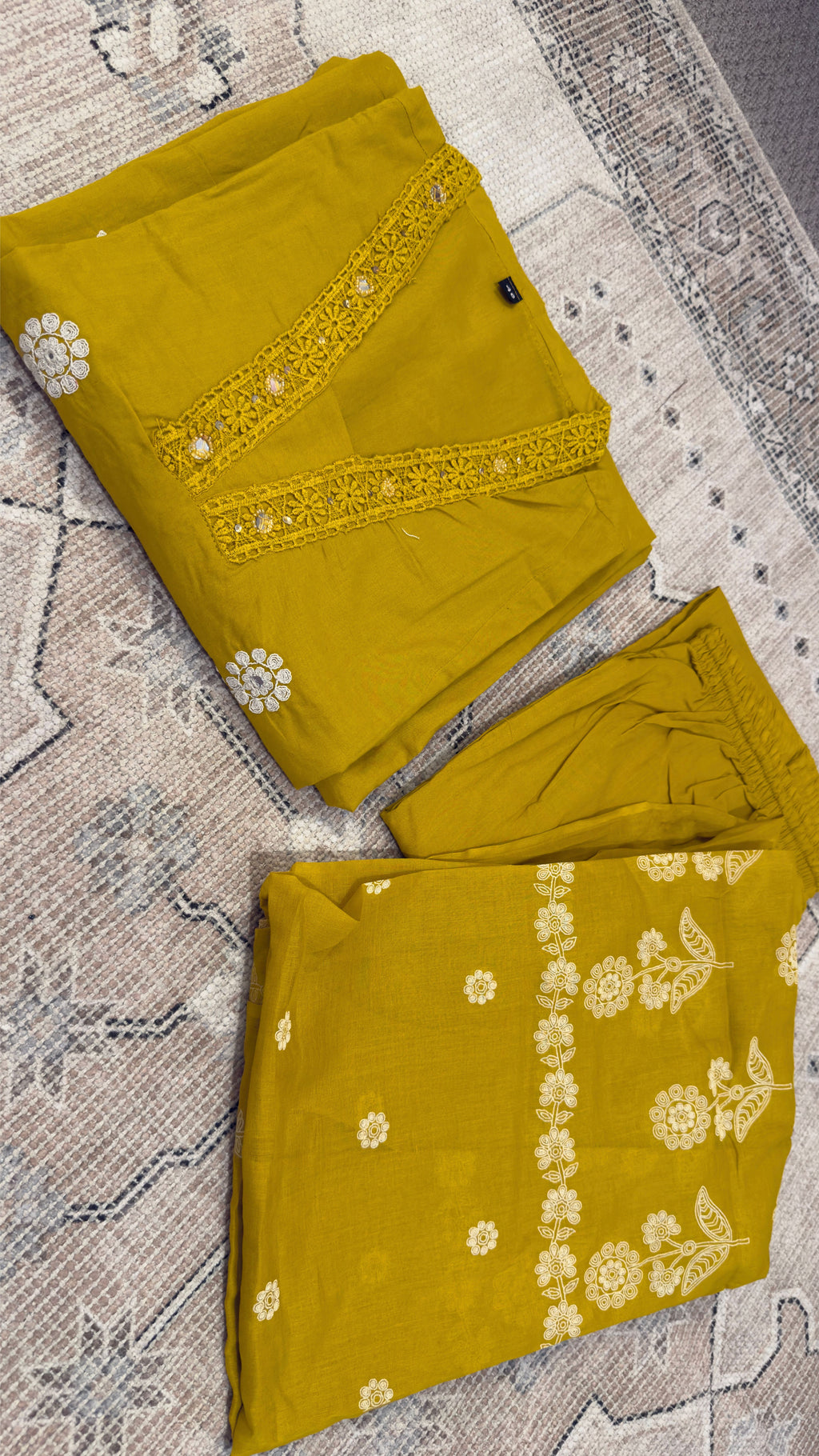 Vasanti Cotton A-Line Suit Set